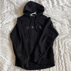 Black obey hoodie